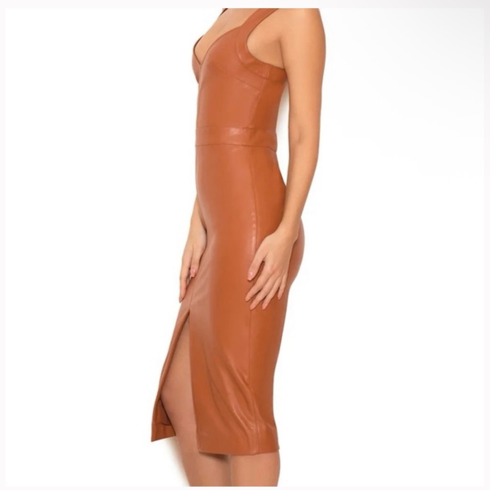 House of CB Tan Midi Dress - Picture 2 of 3